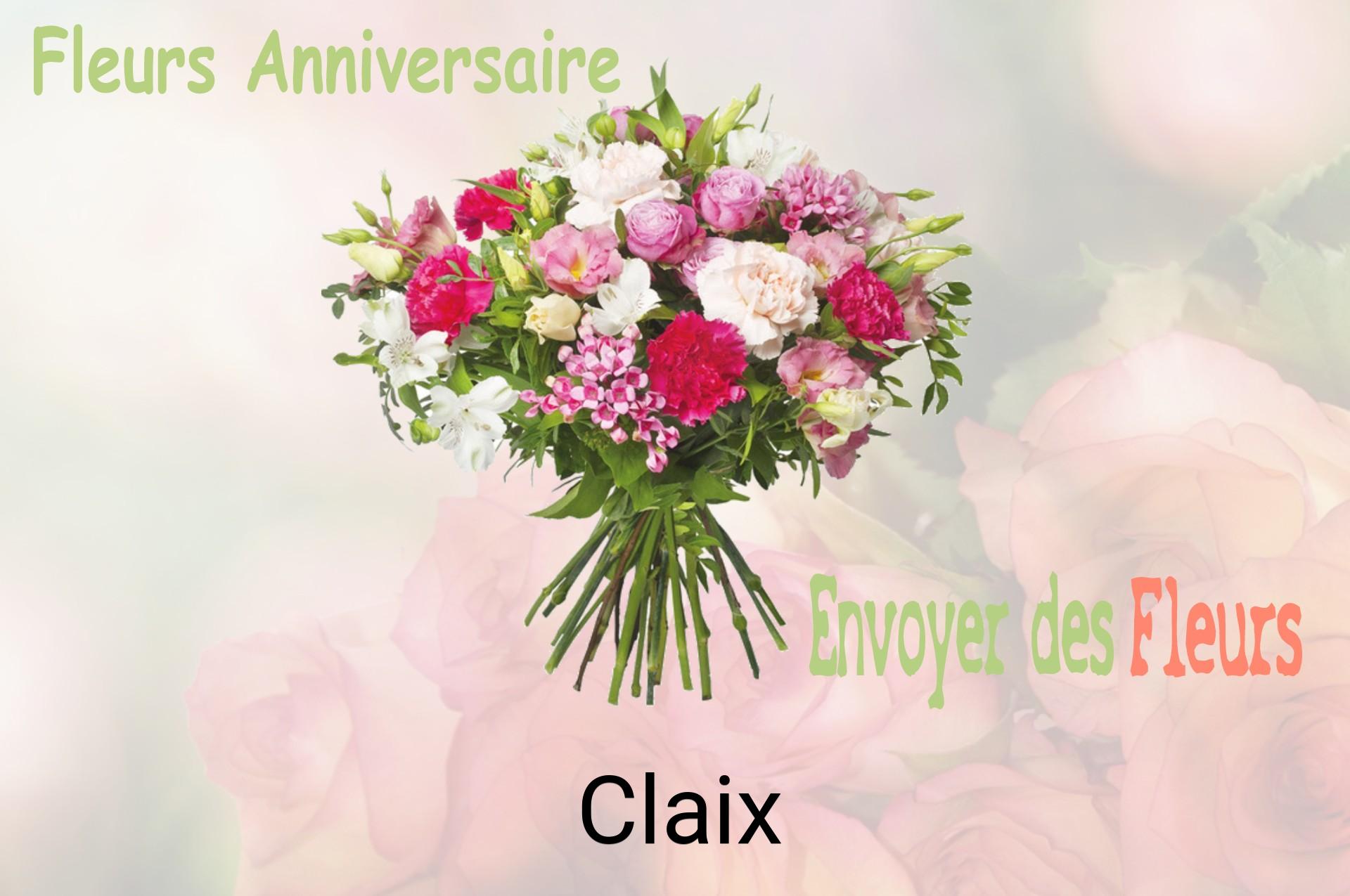Bouquet de fleurs d’anniversaire livré à Claix